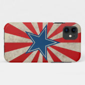 Geëneerde glorie - Rood, wit en blauw Case-Mate iPhone Case (Achterkant (horizontaal))