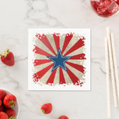 Geëneerde glorie - Rood, wit en blauw Servetten (Insitu)