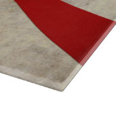 Geëneerde glorie - Rood, wit en blauw Snijplank (Hoek)