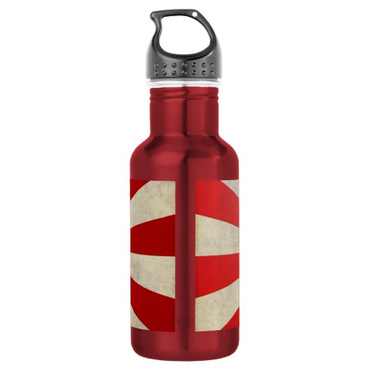 Geëneerde glorie - Rood, wit en blauw Waterfles (Achterkant)