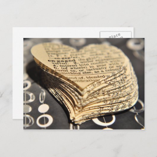 Geëngageerd Aankondigingskaart (Voorkant / Achterkant)