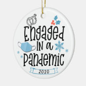 Geëngageerd in een Pandemisch Ornament van 2020 Ve (Links)