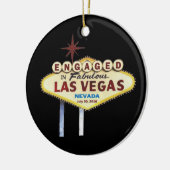 Geëngageerd in Las Vegas Ornament (Links)