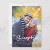 Geëngageerd Verloving van het Manuscript van de Fo Aankondiging (Voorkant)