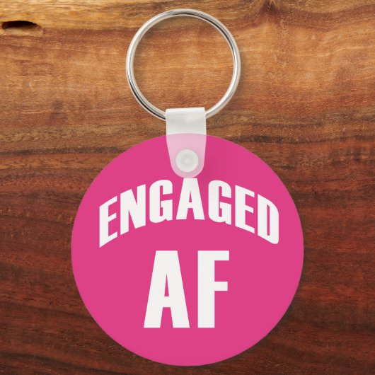 Geëngageerde AF grappige sleutelhanger (Voorkant)