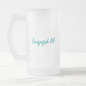 Geëngageerde AF Matglas Bierpul (Links)