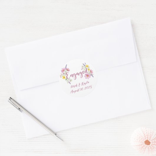 GEËNGAGEERDE STICKER (Envelop)