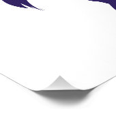 Geëngageerde twee harten worden één canvas afdrukk perfect poster (Hoek)