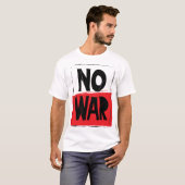 GeenOorlog!!!!T-shirt T-shirt (Voorkant volledig)
