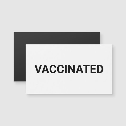 Geënte zwarte witte, eenvoudige aangepaste tekstma (Voorkant / Achterkant)