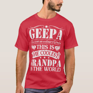 Geepa niet de gewone opa de coolste opa in t-shirt