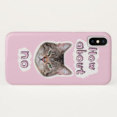 Geërgerde Kat Case-Mate iPhone Case (Achterkant (horizontaal))