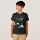 Geese A Laying Swans A Swimming 67 Six Geese Seven T-shirt (Voorkant volledig)