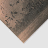 Geese Antiek bruine textuur Tissuepapier (Detail)