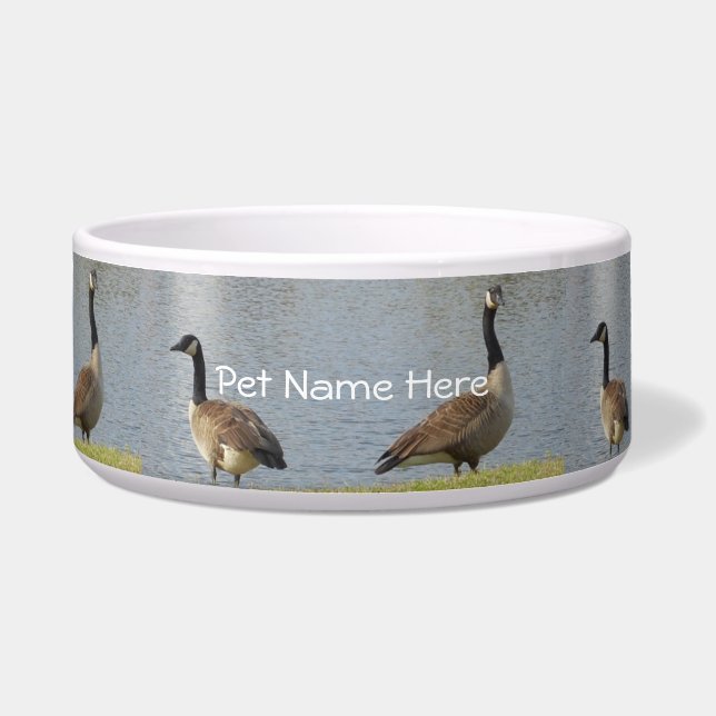 Geese Dog Bowl Voerbakje (Voorkant)