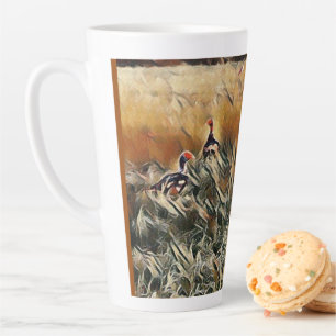 Geese en Duck Roam Art Latte Mok