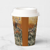 Geese en Duck Roam Art Papieren Bekers (Rechts)