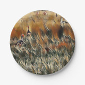 Geese en Duck Roam Art Papieren Bordje (Voorkant)