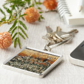 Geese en Duck Roam Art Sleutelhanger (Zijkant)