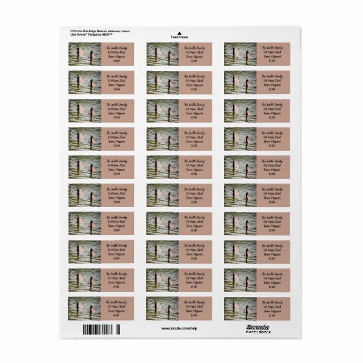 Geese Etiket (Full Sheet)