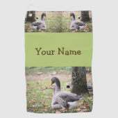 Geese Golfhanddoek (Voorkant)