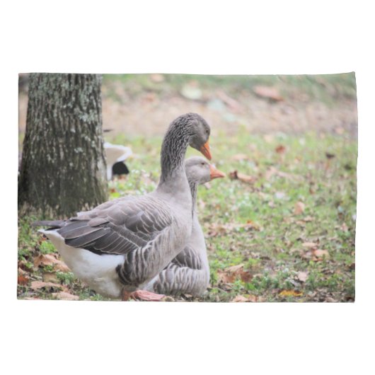 Geese Kussensloop (Achterkant)