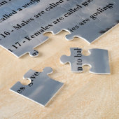 GEESE LEGPUZZEL (Zijkant)