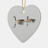 Geese Love Ornament (Links)