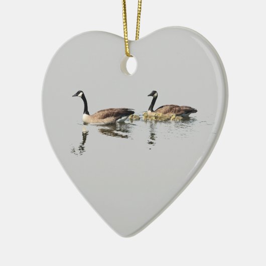 Geese Love Ornament (Links)
