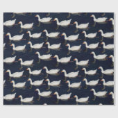 Geese Patroon Cadeaupapier (Vlak)