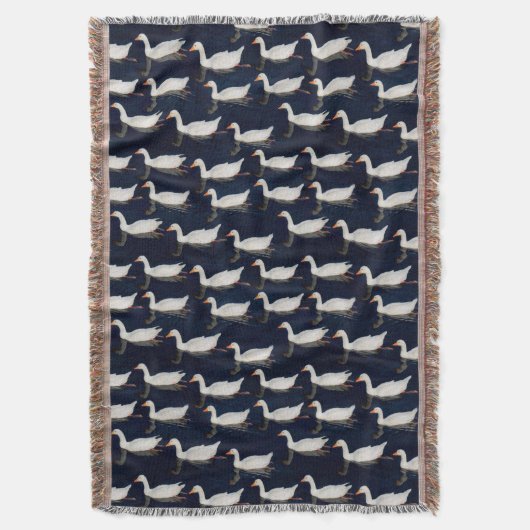 Geese Patroon Deken (Voorkant Verticaal)