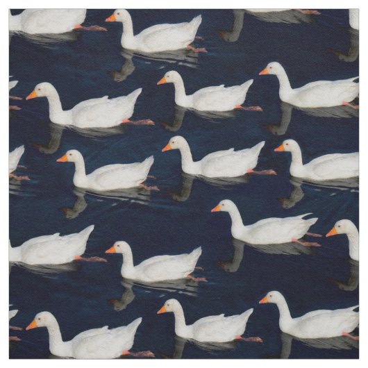 Geese Patroon Stof (Swatch)