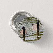 Geese Ronde Button 3,2 Cm (Voorkant /achterkant)