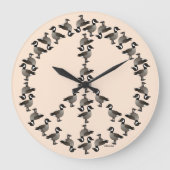 Geese symbool grote klok (Voorkant)