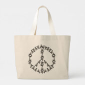Geese symbool grote tote bag (Achterkant)