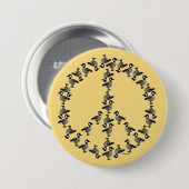Geese symbool ronde button 7,6 cm (Voorkant /achterkant)