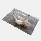 Geese wit deurmat (Schuin)