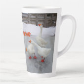 Geese wit latte mok (Rechts)