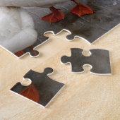 Geese wit legpuzzel (Zijkant)