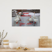 Geese wit poster (Keuken)