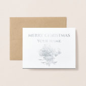 Geese witte folie kaarten (Voorkant met envelop)