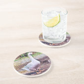 GEESE ZANDSTEEN ONDERZETTER (Zijkant)