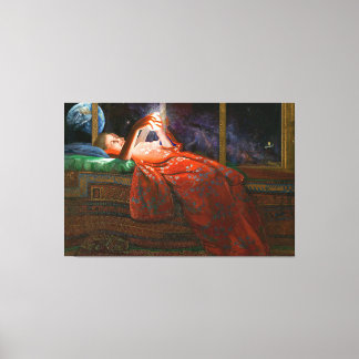 Geesje Kwak and the Secret of the Universe Canvas Afdruk