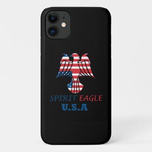 Geest adelaar USA vlag Case-Mate iPhone Case