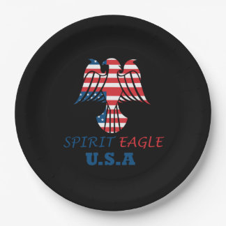 Geest adelaar USA vlag Papieren Bordje