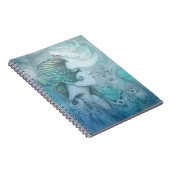 Geest Artemis Goddess Diana Fantasy Art Notitieboek (Rechterzijde)