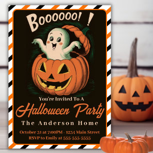 geest barst uit pompoen Halloween Kaart