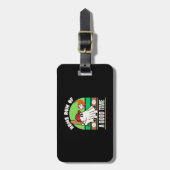 Geest Baseballspeler Halloween Bagagelabel (Voorkant verticaal)