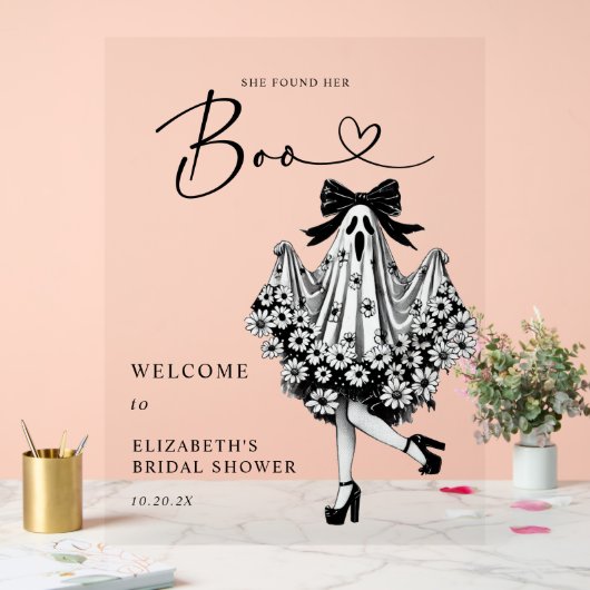 Geest Bloem Bruiloft Welkom Bord (Huwelijk)