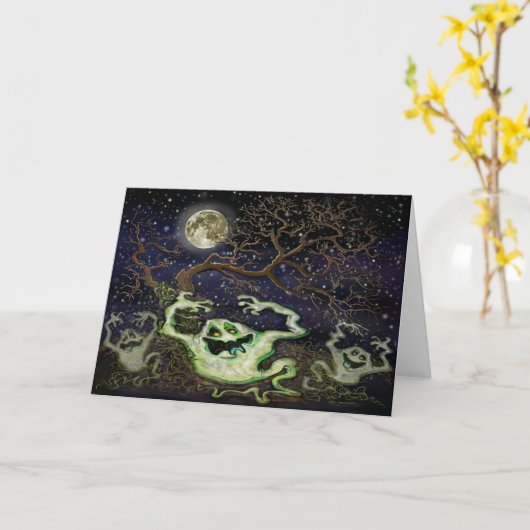 Geest Boom Kaart (Gele Bloem)